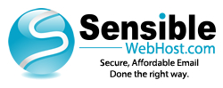 Sensible Web Host Email logo